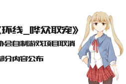 《环线_哗众取宠》协会自制游戏项目取消,部分内容公布